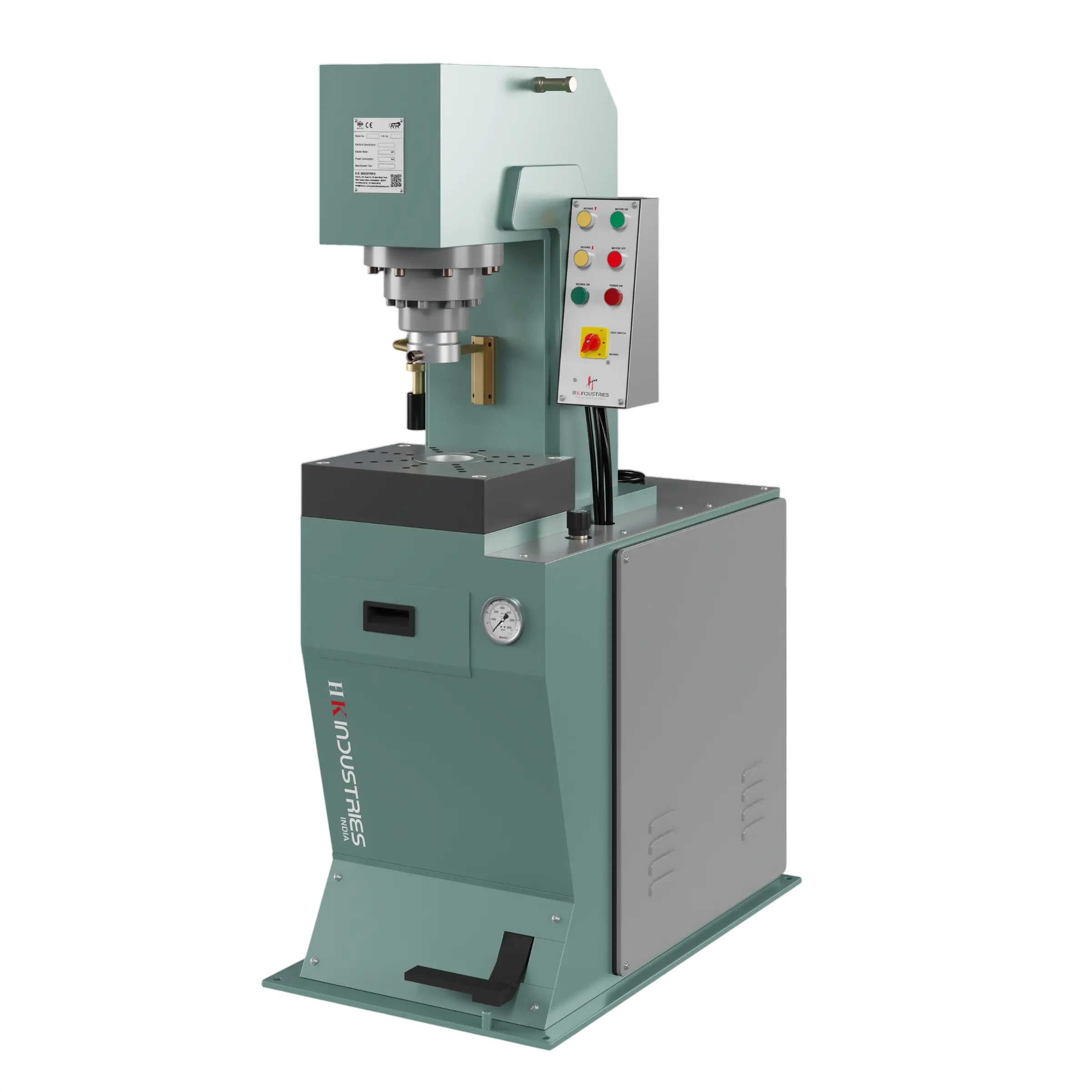 Blanks cutting machine