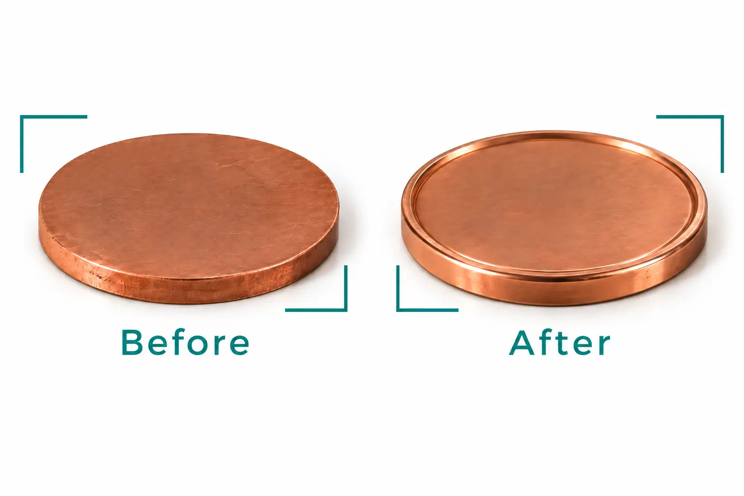 Coin rimming close-up