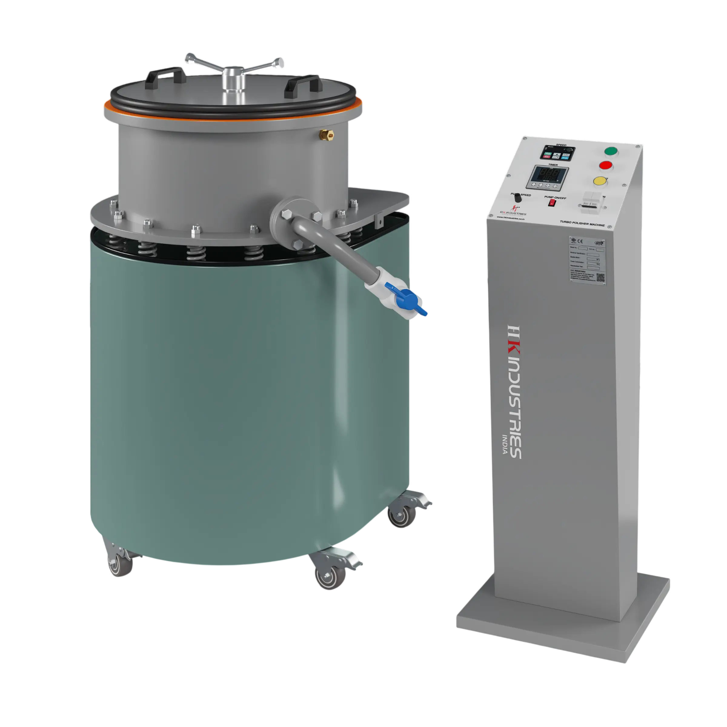 Turbo polisher machine
